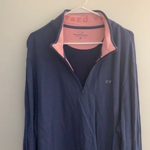 Vineyard vines sweater blue and pink